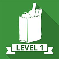 Level 1 Food Safety - Retail online training course icon