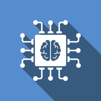Introduction to AI online training course Icon symbolising AI